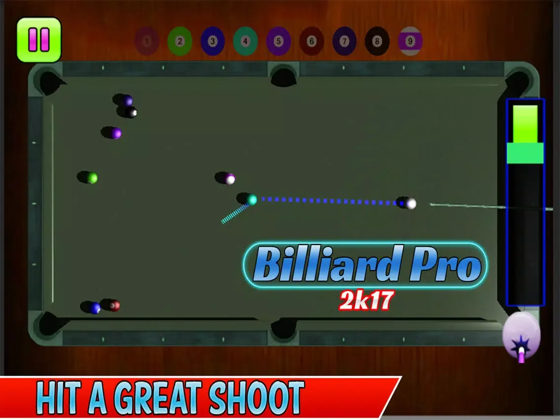 Billiard Pro 2017 iPad  스크린샷