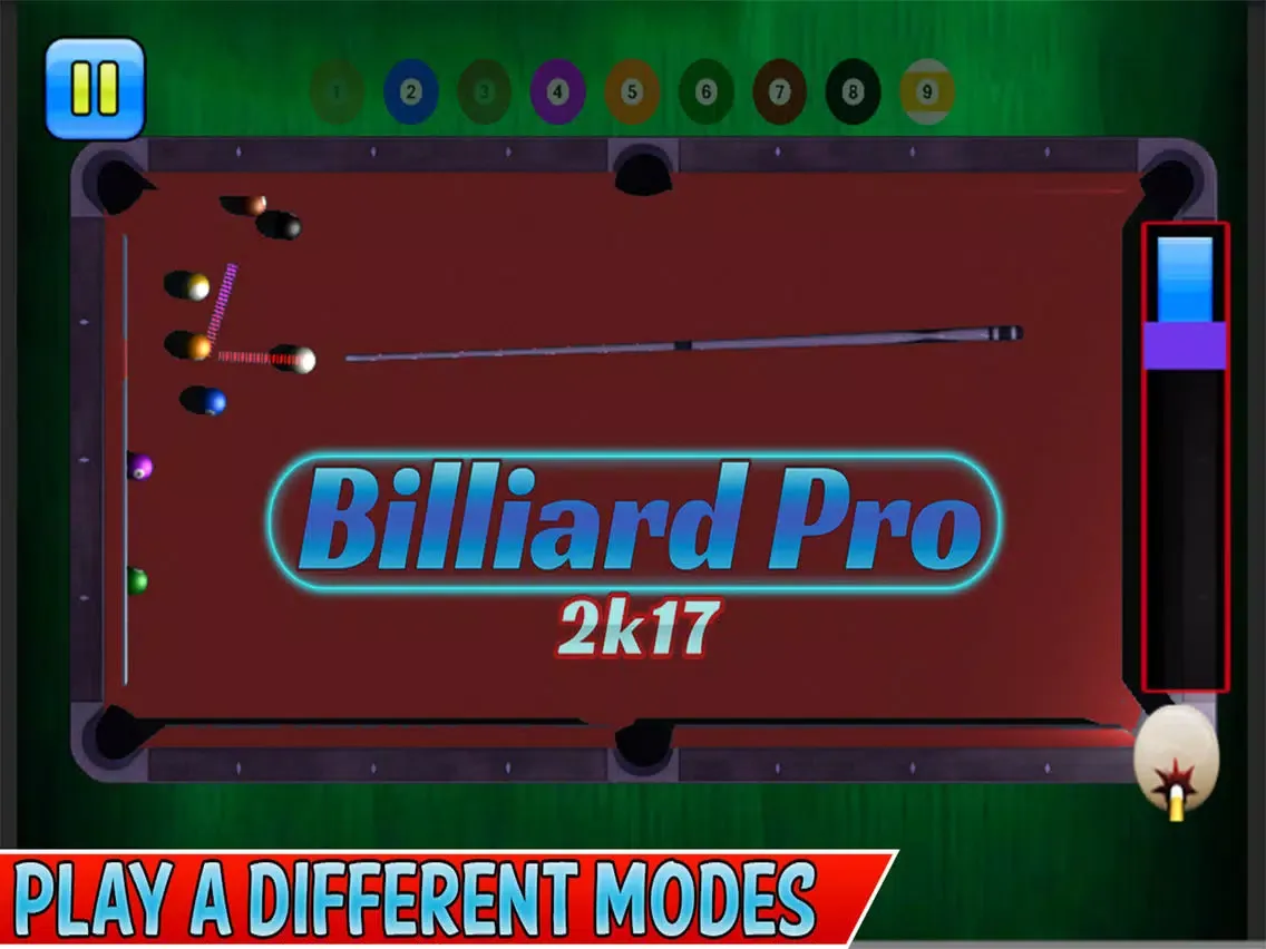 Billiard Pro 2017 iPad  스크린샷
