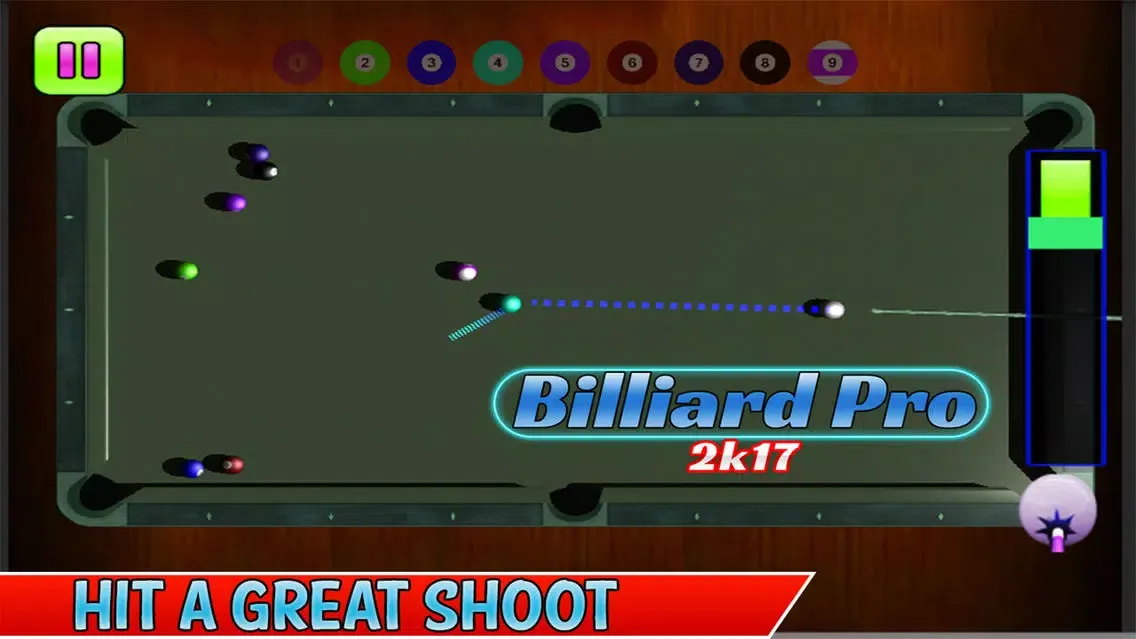 Billiard Pro 2017 스크린샷