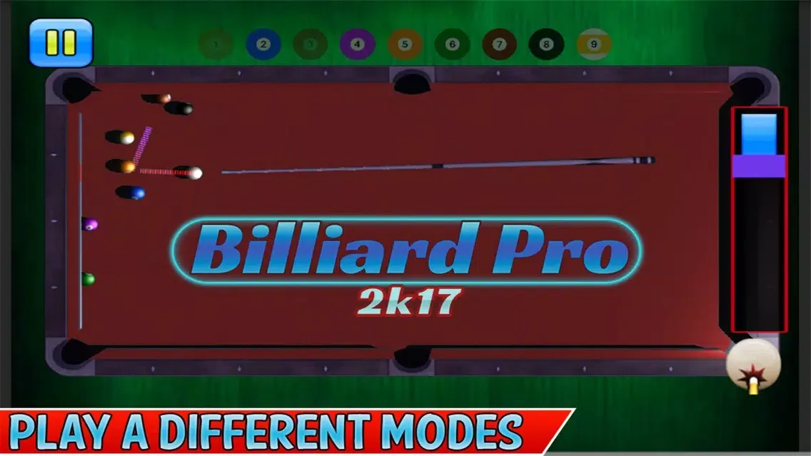 Billiard Pro 2017 스크린샷