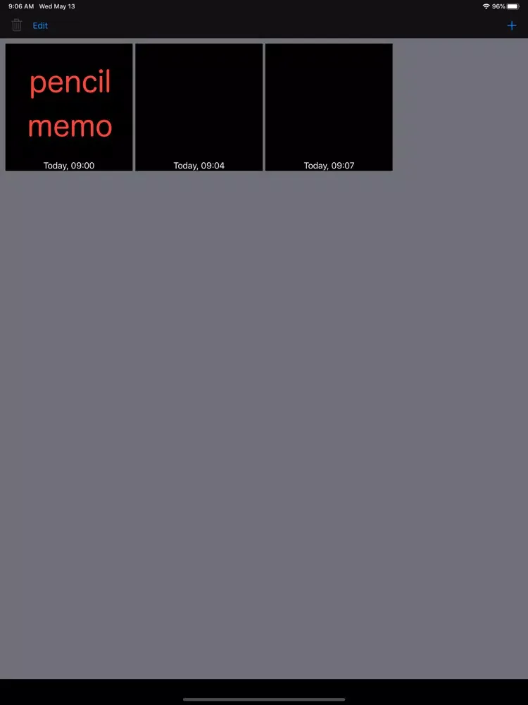 Pencil Memo iPad  Ekran Görüntüleri