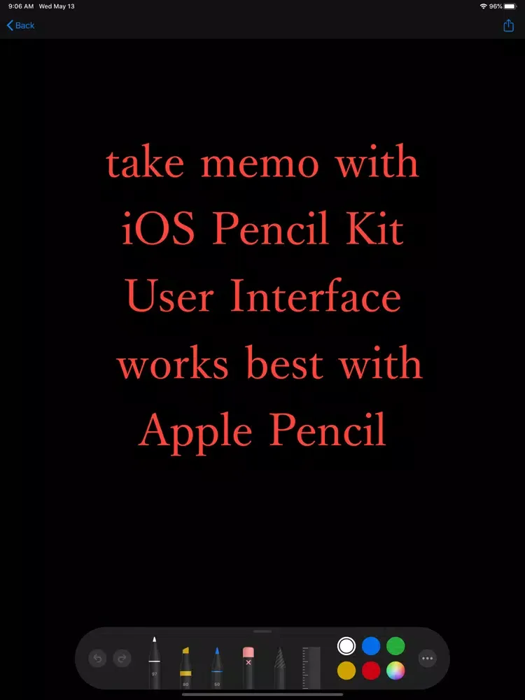Pencil Memo iPad  Ekran Görüntüleri
