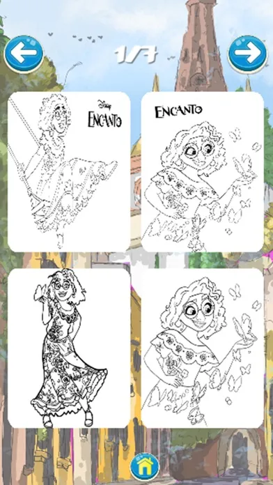 Mirable coloring book encanto Screenshots