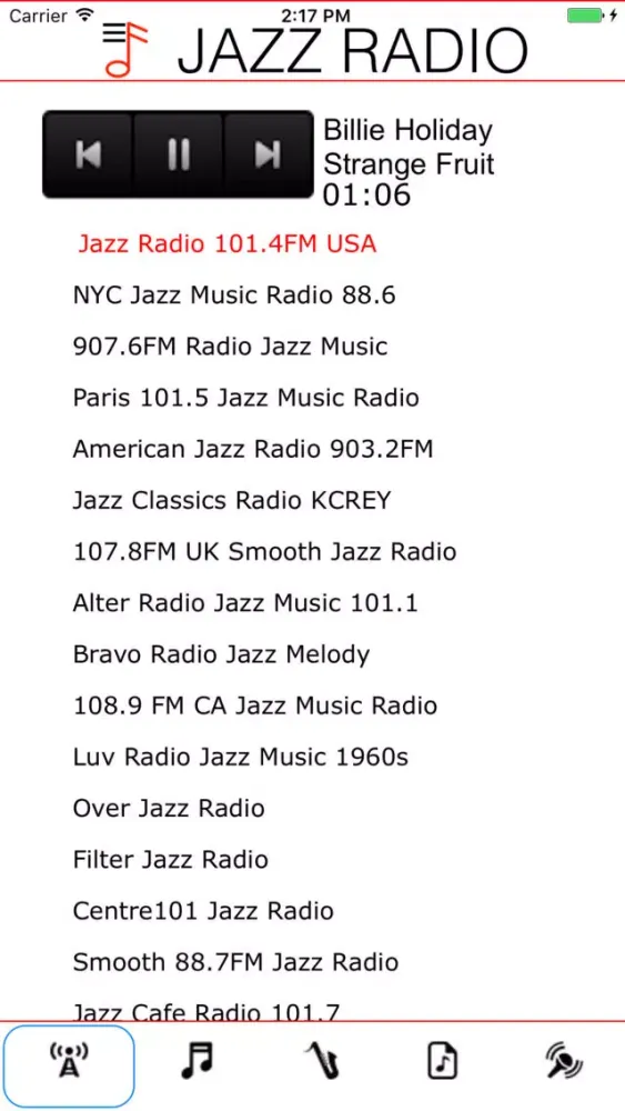 Captures d'écran de Jazz Radio - Global Music