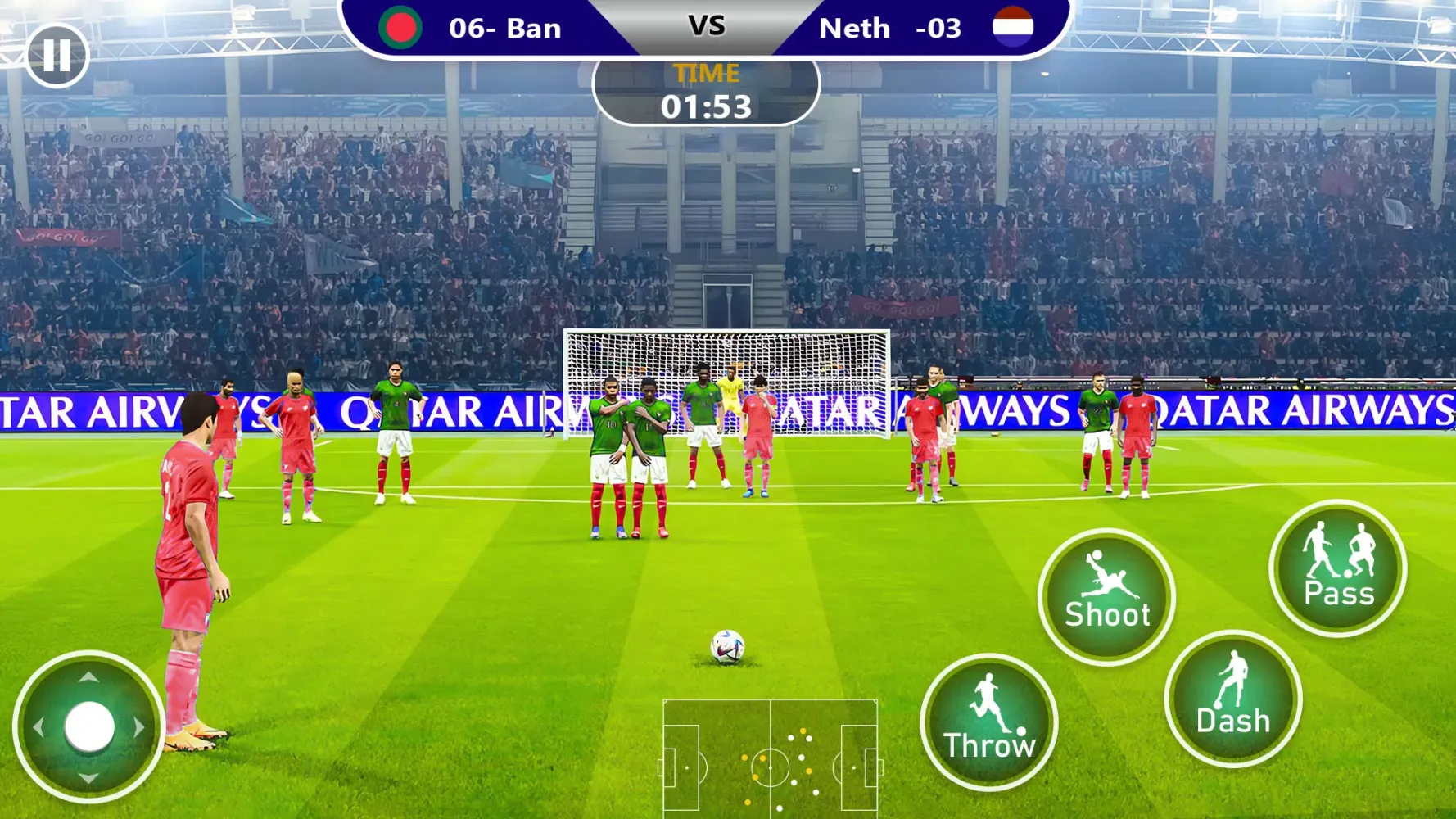 Zrzuty ekranu World Soccer Match 2023