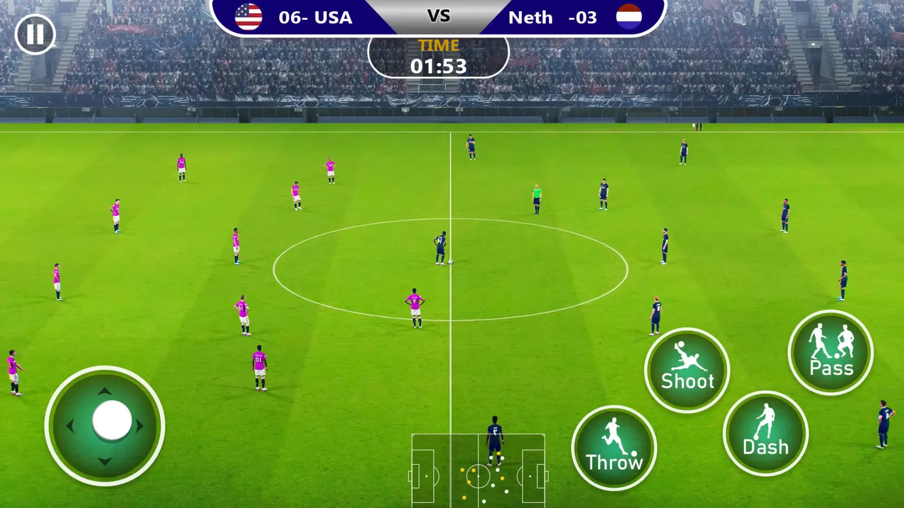 Zrzuty ekranu World Soccer Match 2023