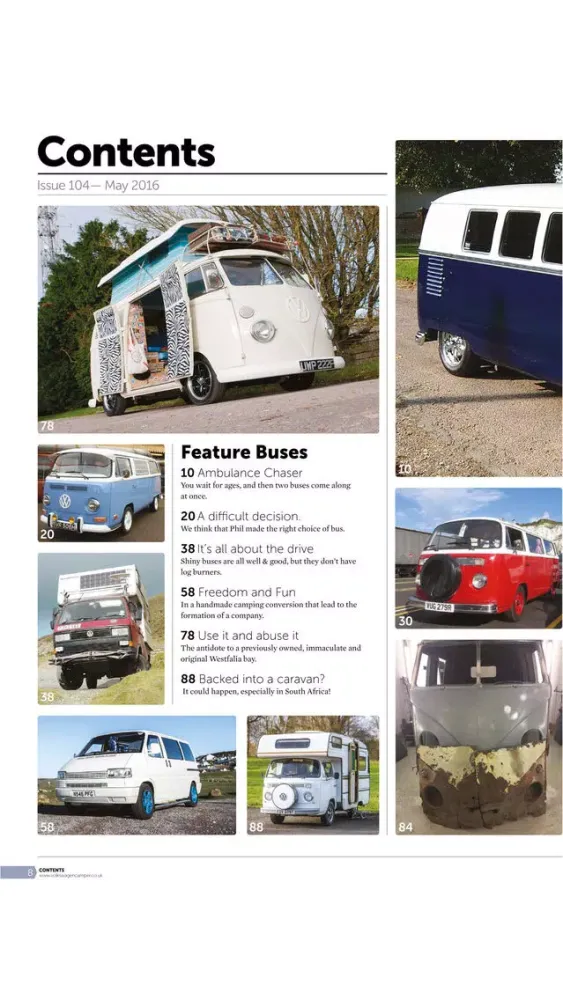Captures d'écran de VW Camper & Commercial