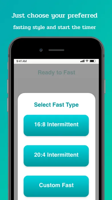 Tangkapan layar Fast 16: Intermittent Fasting