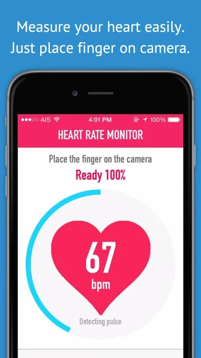 Screenshot di My Heart Rate Monitor & Pulse Rate - Activity Log for Cardiograph, Pulso, and Health Monitor
