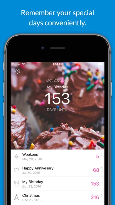 How Many Days Until - Days Counter for Countdown to Date and Life Events Screenshots
