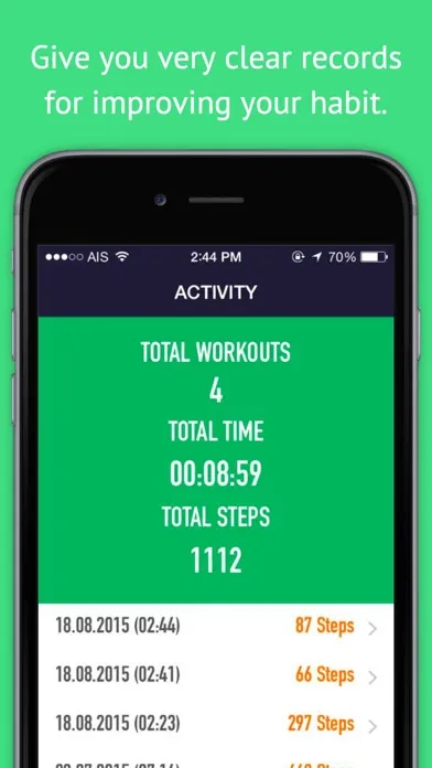 Tangkapan layar My Pedometer and Great Jog Tracker - Step Counter, Walking and Running Map to Burn Fat