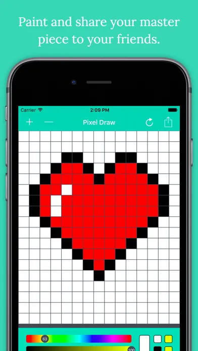 Captures d'écran de Pixel Art Maker – Make and Draw Pixel Image