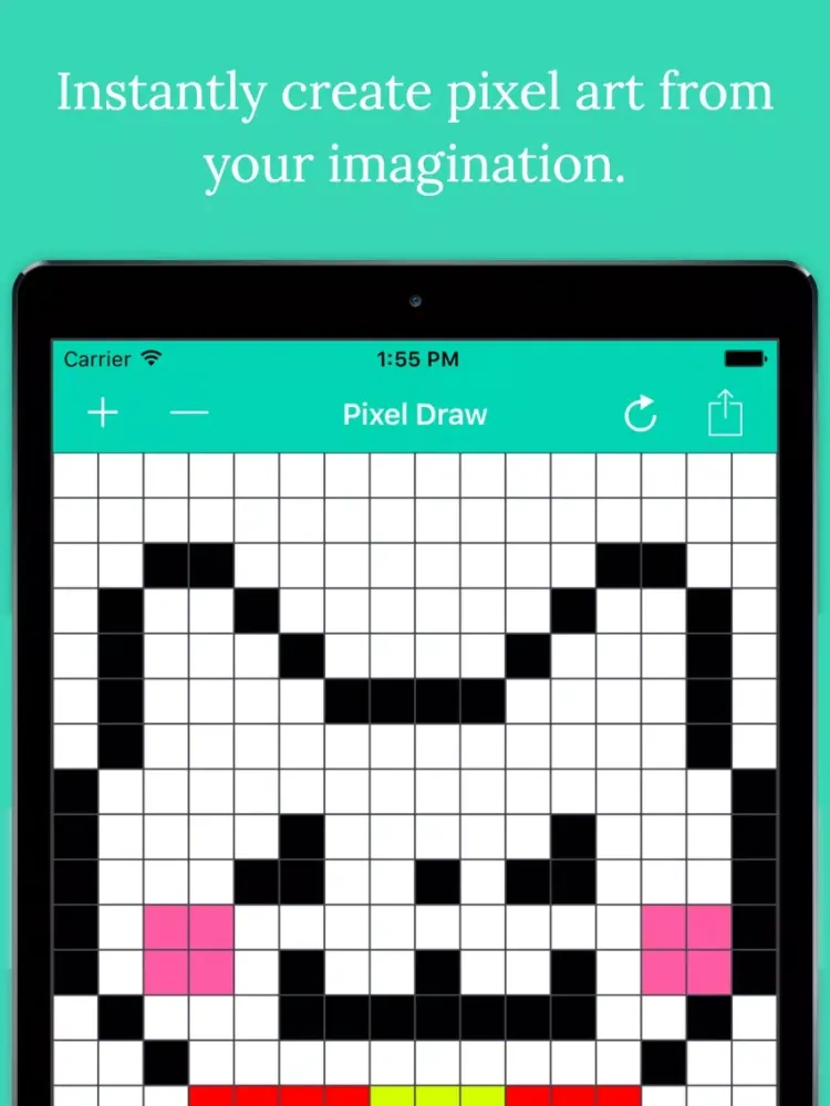Pixel Art Maker Pro - Make and Draw Pixel Image iPad  Screenshots