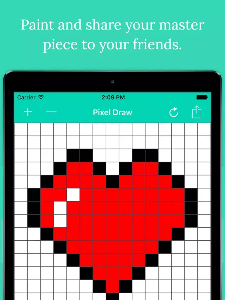 Pixel Art Maker Pro - Make and Draw Pixel Image iPad  Screenshots