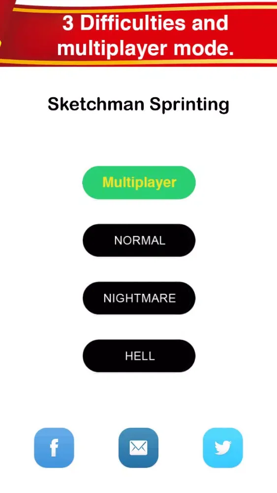 Capturas de pantalla de Sketchman Sprinting : Multiplay Limitless Sprinter