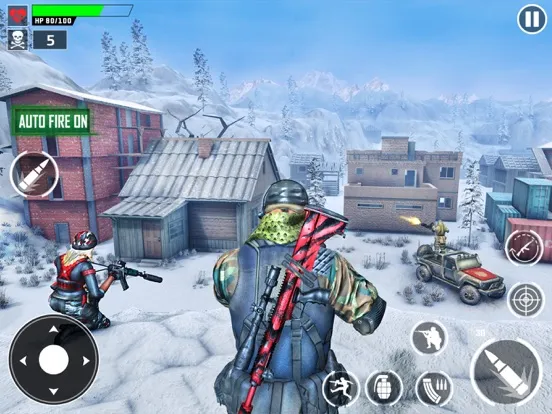 Captures d'écran de Fps Gun Shooting Games Offline iPad 