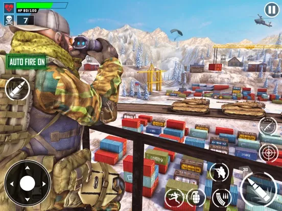 Captures d'écran de Fps Gun Shooting Games Offline iPad 