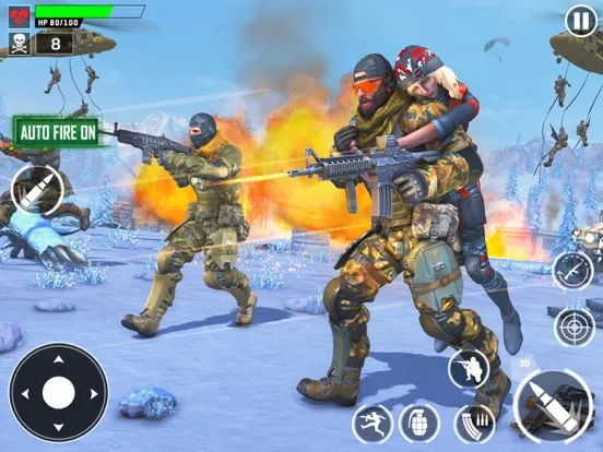 Captures d'écran de Fps Gun Shooting Games Offline iPad 