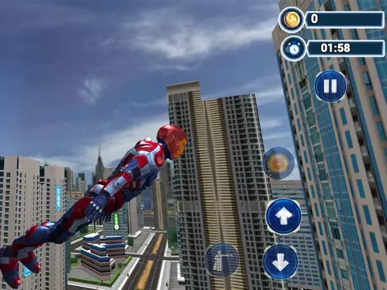Flying Hero - Shooting games iPad  스크린샷