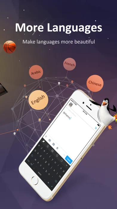 Capturas de tela do GO Keyboard-Emojis&Cool Themes