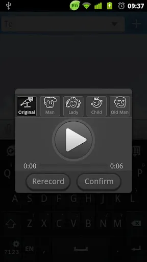 GO Keyboard Voice Changer স্ক্রিনশট