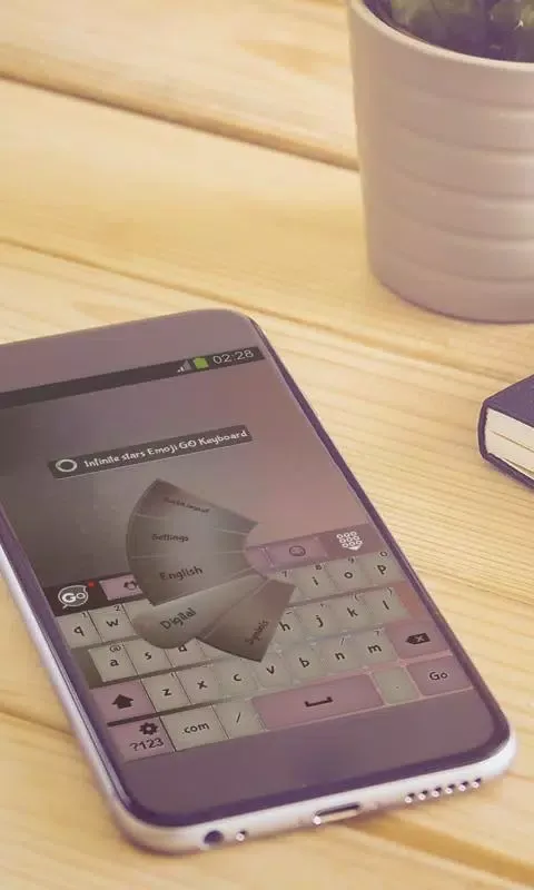 Zrzuty ekranu Infinite stars Keyboard Design