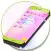 Cute Hearts SMS Theme