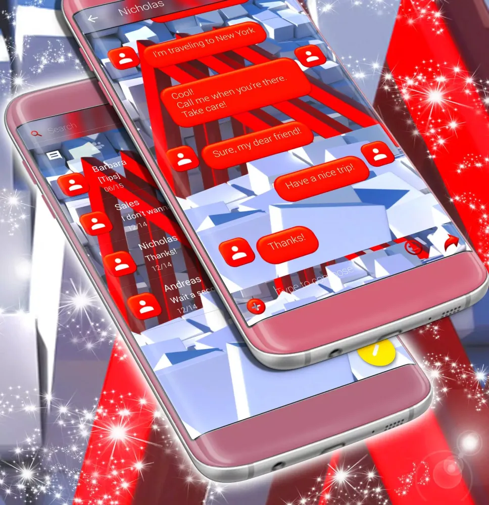 Tangkapan layar SMS Customizer