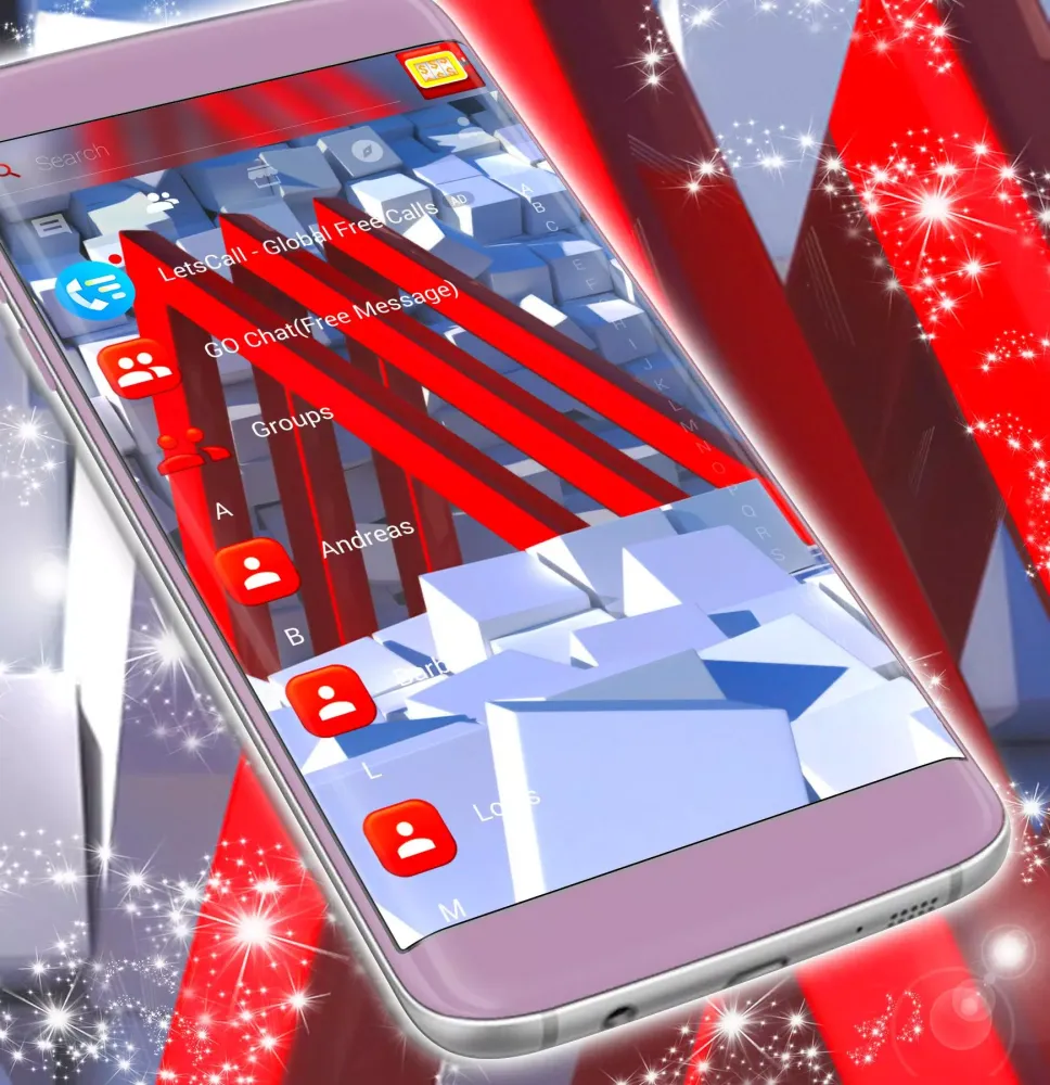 Tangkapan layar SMS Customizer