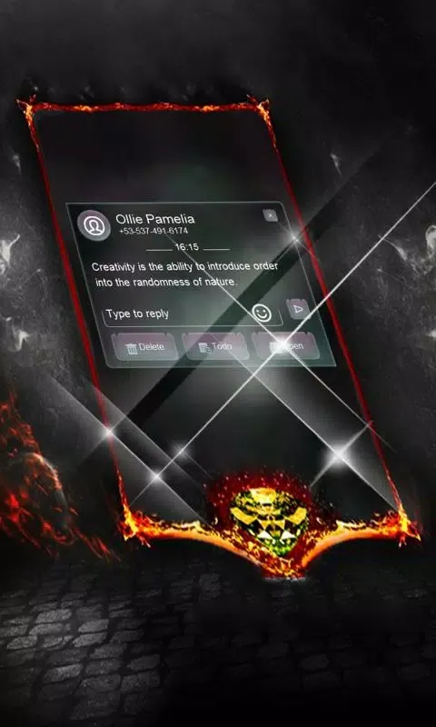 Capturas de pantalla de Dark spiral SMS Layout