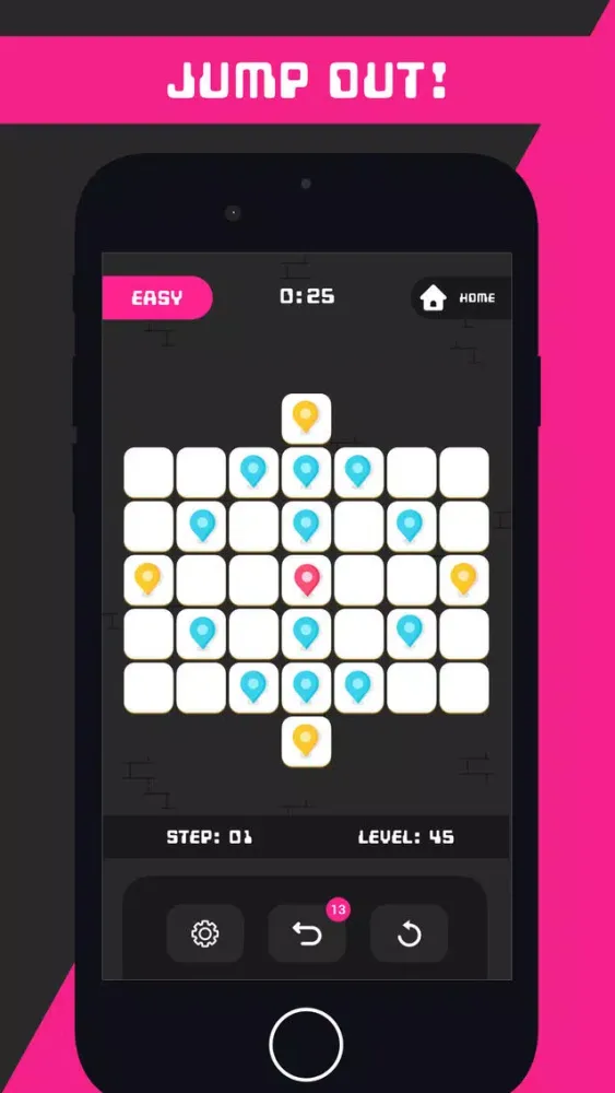 Jump out - The Pin Out Game Screenshots