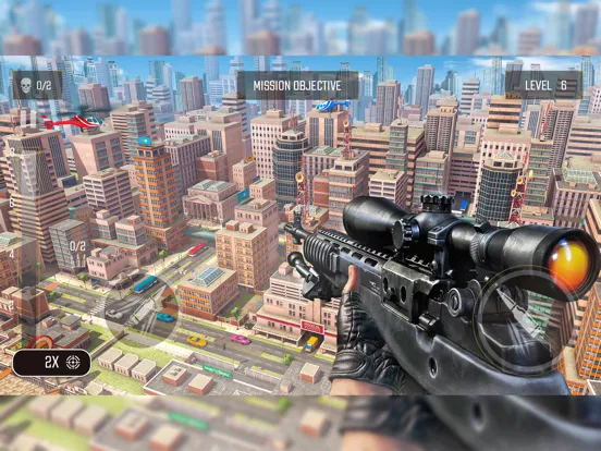 3D War Sniper Shooter Games iPad  سکرین شاٹس