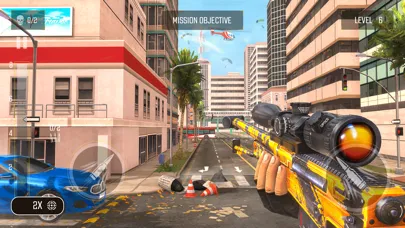 3D War Sniper Shooter Games سکرین شاٹس