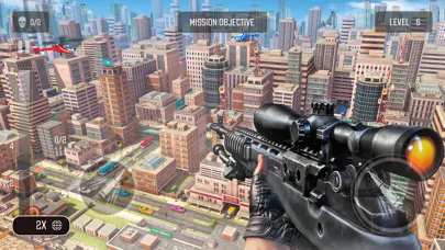 3D War Sniper Shooter Games سکرین شاٹس