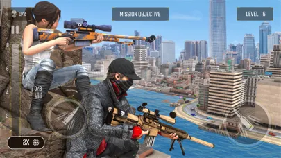 3D War Sniper Shooter Games سکرین شاٹس