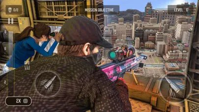 3D War Sniper Shooter Games سکرین شاٹس