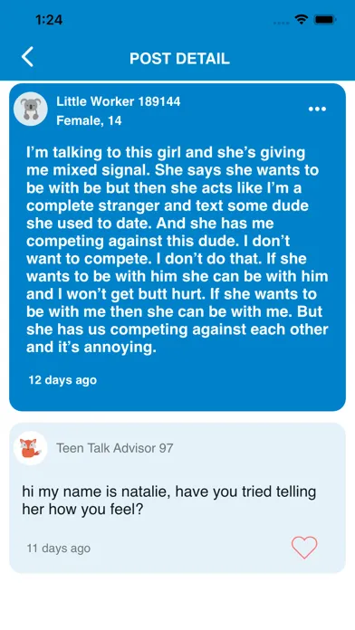 Teen Talk: Teens support Teens應用截圖