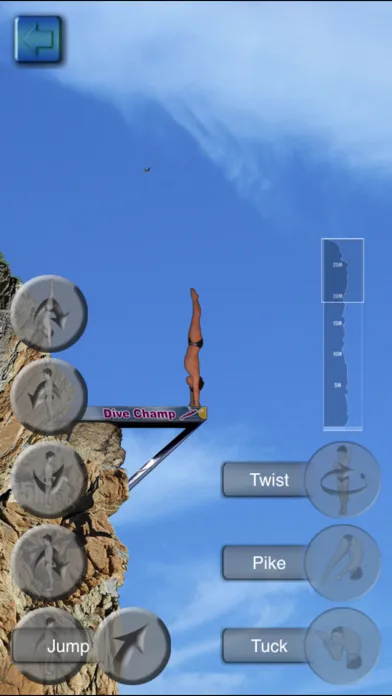 Cliff Diving Champ Screenshots
