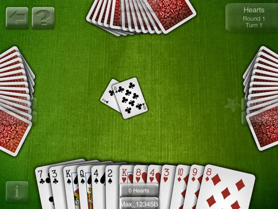 Tangkapan skrin iCardPlayer iPad 