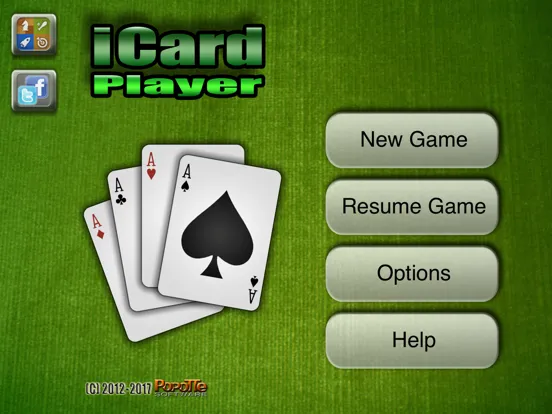 Tangkapan skrin iCardPlayer iPad 