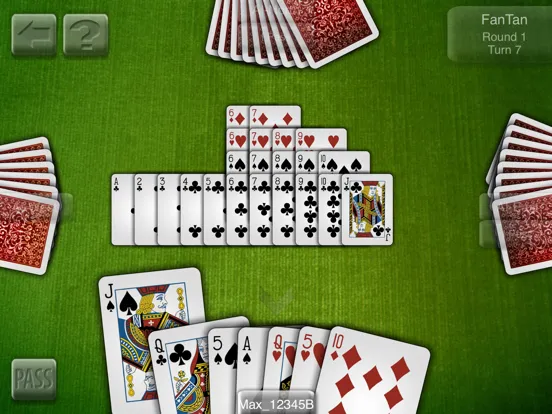 Tangkapan skrin iCardPlayer iPad 