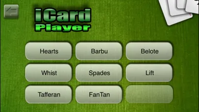 Tangkapan skrin iCardPlayer