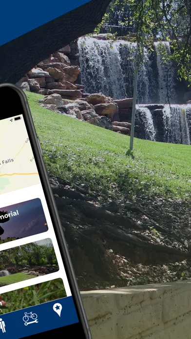 Capturas de tela do Wichita Falls Trails