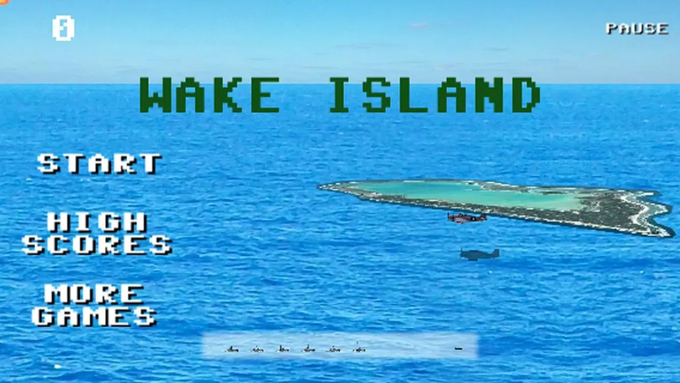 Captures d'écran de Wake Island