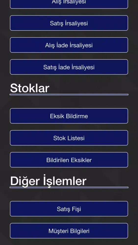 JBI Mobil Satış Screenshots