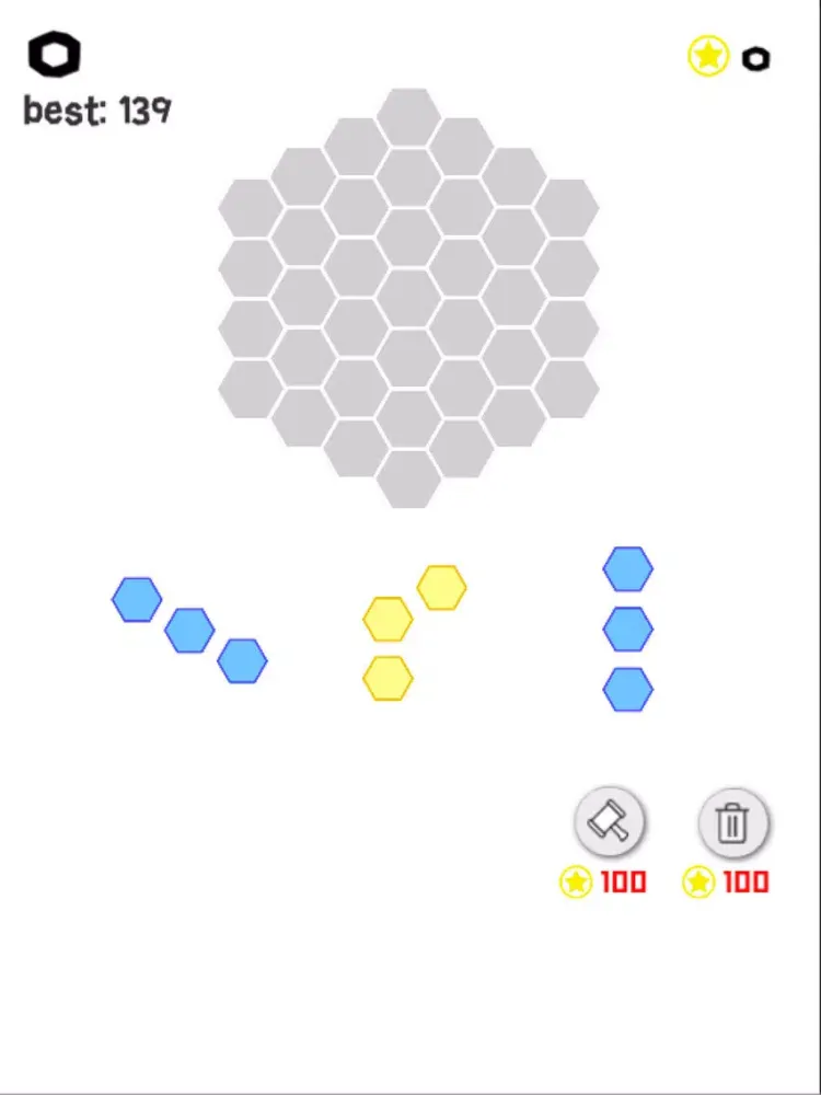 The Hexagon Fill iPad  Screenshots