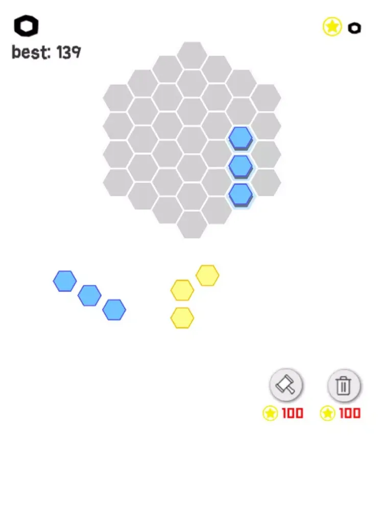 The Hexagon Fill iPad  Screenshots