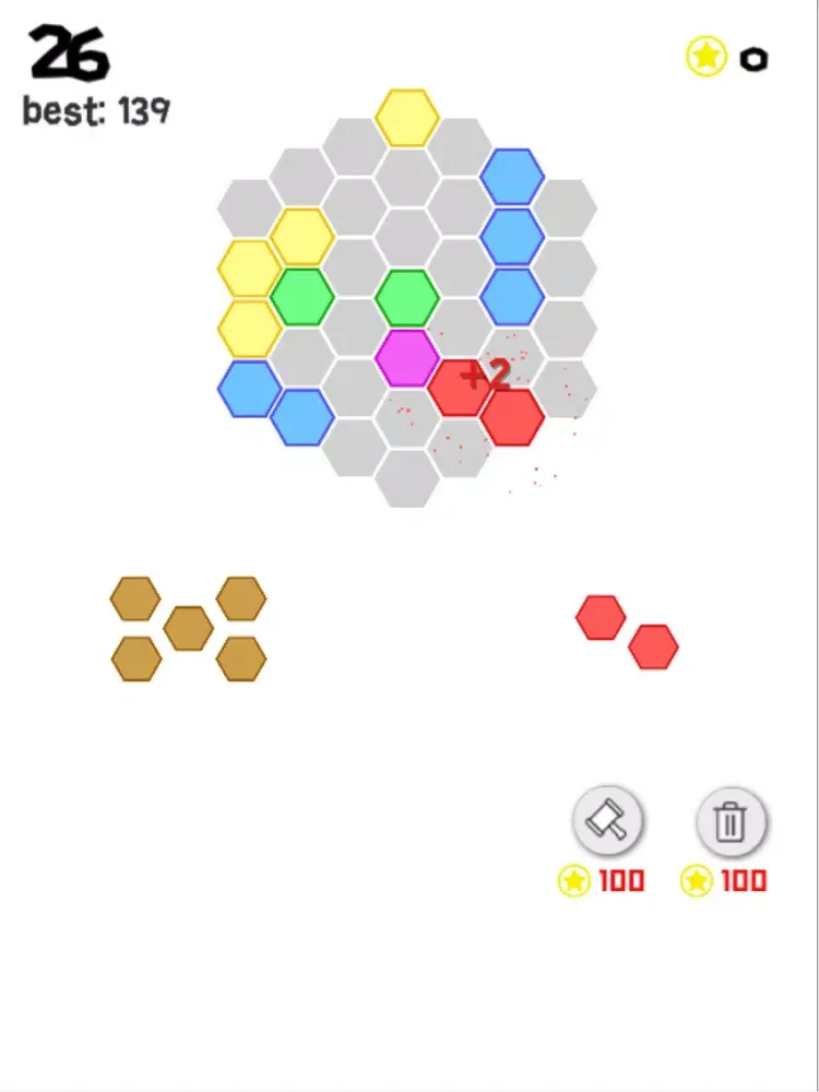 The Hexagon Fill iPad  Screenshots