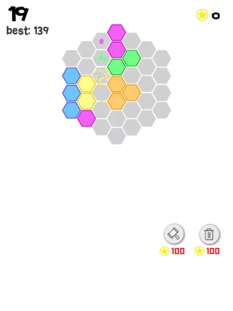 The Hexagon Fill iPad  Screenshots