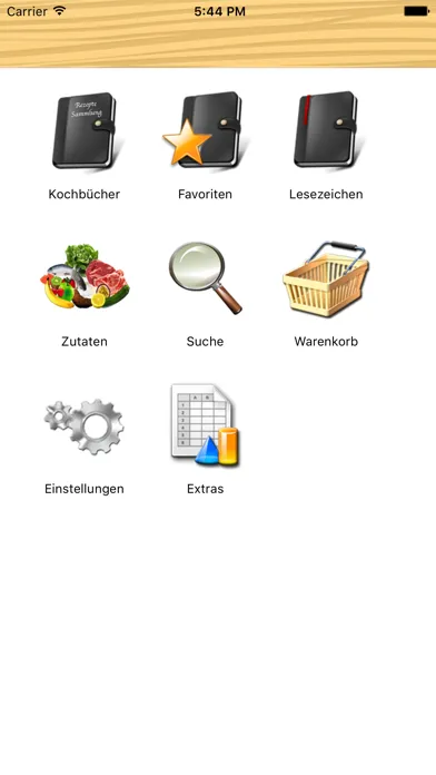 Rezeptesammlung Screenshots